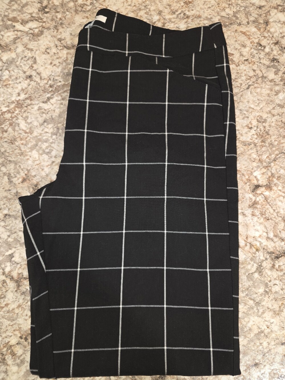 Zac & Rachel Straight Leg Windowpane Dress Pants NWOT 14